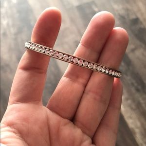 Coach rose gold bangle